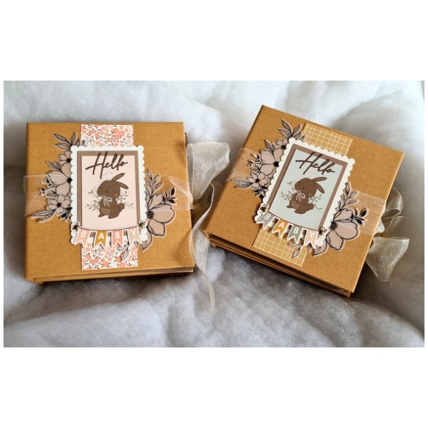 Kit Album Florilèges Design HELLO BABY GIRL – Image 17