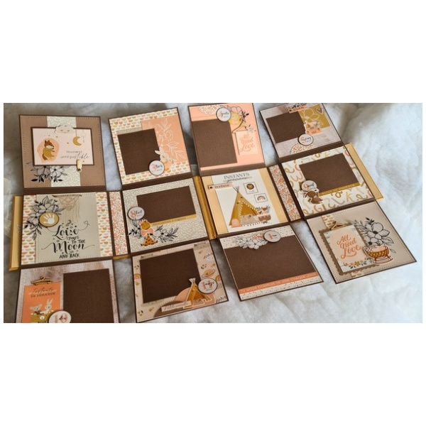 Kit Album Florilèges Design HELLO BABY GIRL – Image 8