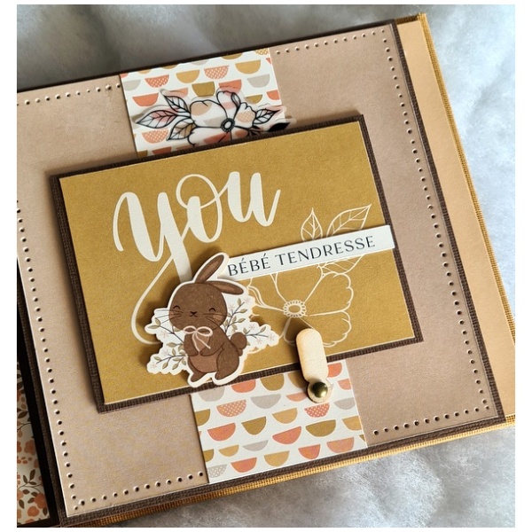 Kit Album Florilèges Design HELLO BABY GIRL – Image 13