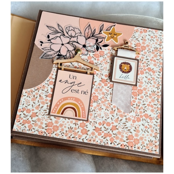 Kit Album Florilèges Design HELLO BABY GIRL – Image 14