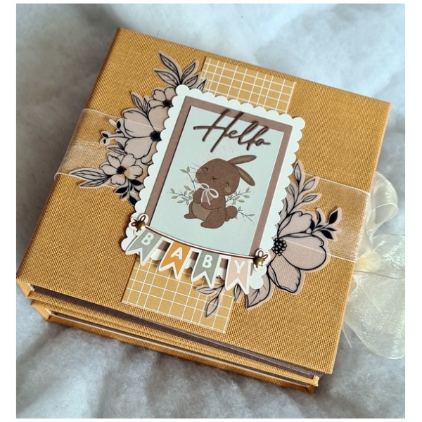 Kit Album Florilèges Design HELLO BABY GIRL – Image 18