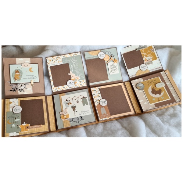 Kit Album Florilèges Design HELLO BABY GIRL – Image 25