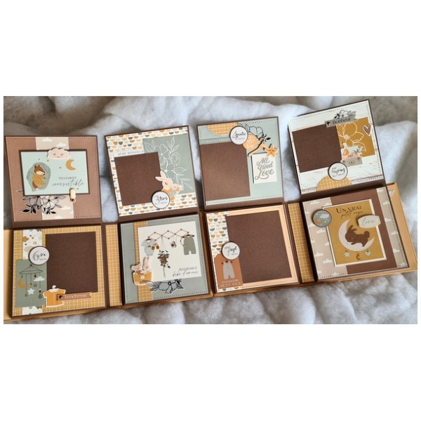 Kit Album Florilèges Design HELLO BABY GIRL – Image 26