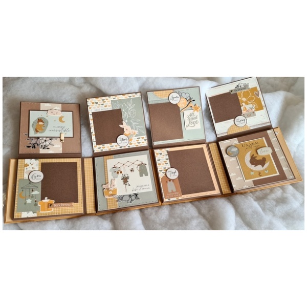 Kit Album Florilèges Design HELLO BABY GIRL – Image 27