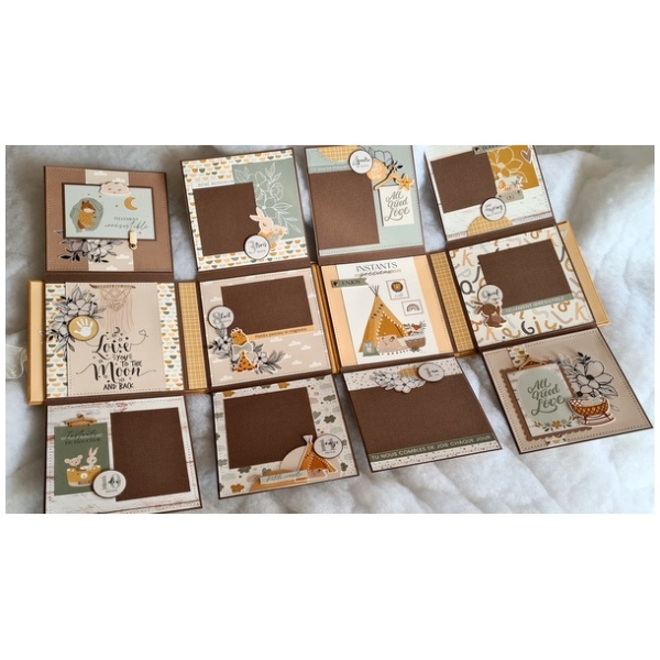 Kit Album Florilèges Design HELLO BABY GIRL – Image 28