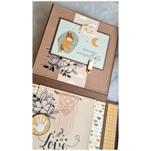 Kit Album Florilèges Design HELLO BABY GIRL – Image 29