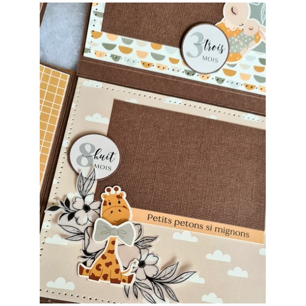 Kit Album Florilèges Design HELLO BABY GIRL – Image 30