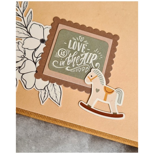 Kit Album Florilèges Design HELLO BABY GIRL – Image 35