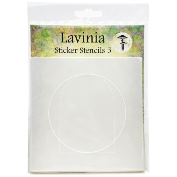 Lavinia Stamps - Set de pochoirs STICKER STENCILS 5