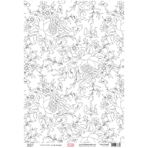Florilèges Design - Papier uni DUO BEIGE SABLE – Image 36