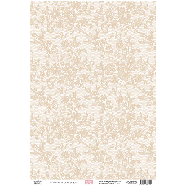 Florilèges Design - Papier uni DUO BEIGE SABLE – Image 37