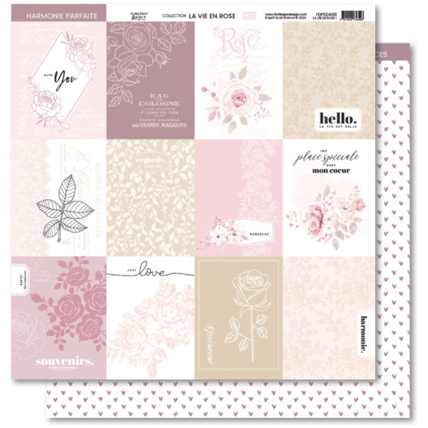Florilèges Design - Papier uni DUO BEIGE SABLE – Image 43