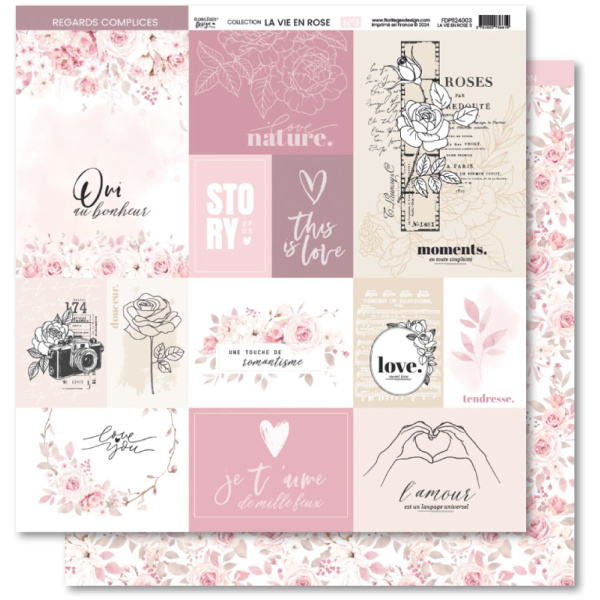 Florilèges Design - Papier uni DUO BEIGE SABLE – Image 49