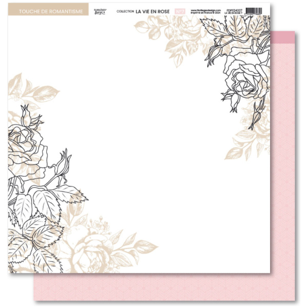 Florilèges Design - Papier uni DUO BEIGE SABLE – Image 61