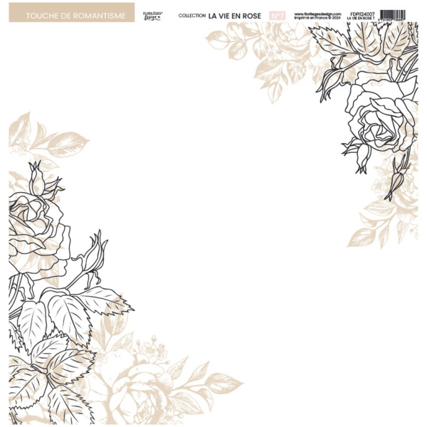 Florilèges Design - Papier uni DUO BEIGE SABLE – Image 62
