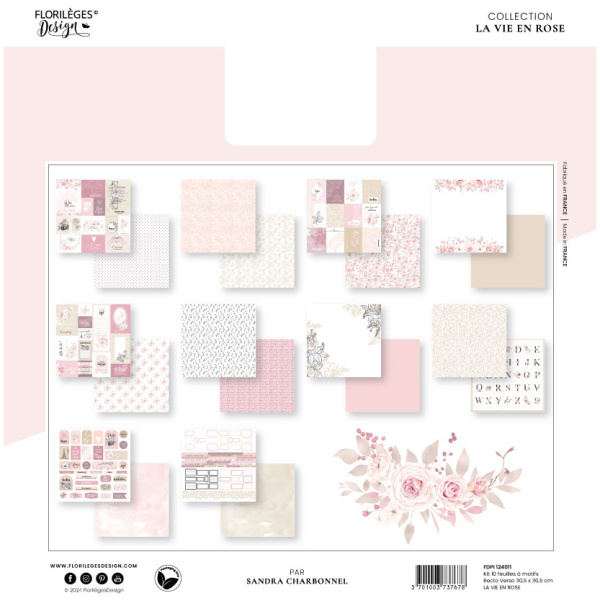 Florilèges Design - Papier uni DUO BEIGE SABLE – Image 74