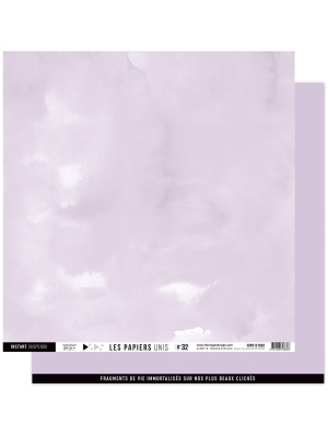 Florilèges Design – Papier uni n°32 MAUVE DE PERSE