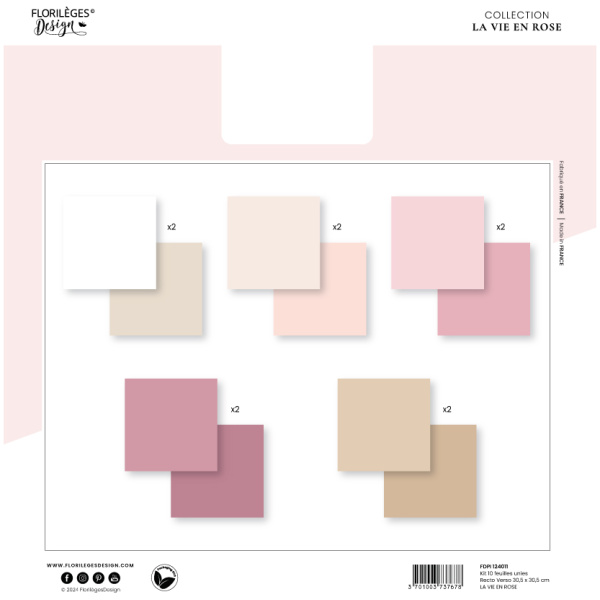 Florilèges Design - Papier uni DUO BEIGE SABLE – Image 85