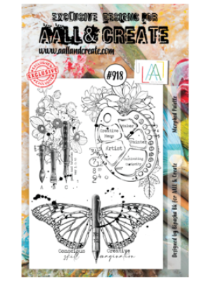 Aall & Create – tampon clear MORPHED PALETTE – #918