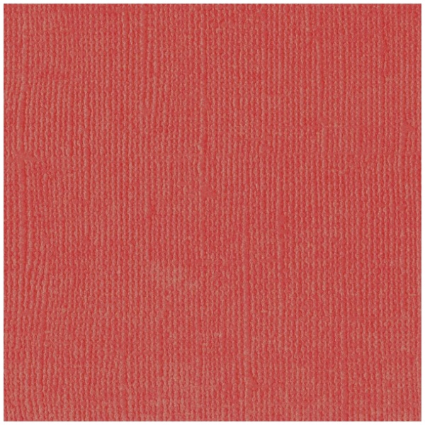 Papier uni 30.5 x 30.5 cm Rhubarb texturé