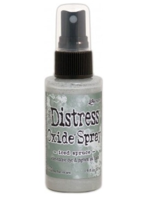 Tim Holtz Distress oxide spray Iced Spruce