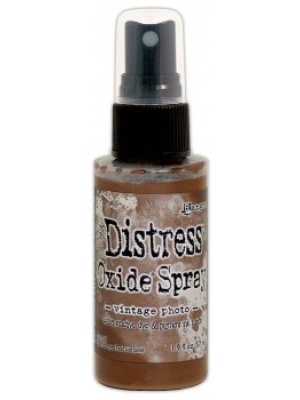 Tim Holtz Distress oxide spray Vintage Photo