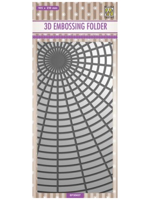 Nellie’s Choice – Classeur d’embossage 3D Slimline – SUNSHINE