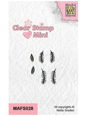 Nellie’s Choice – Tampon Clear Mini – PINE BRANCHES