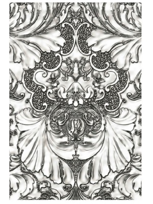 Plaque d’embossage 3D Sizzix DAMASK