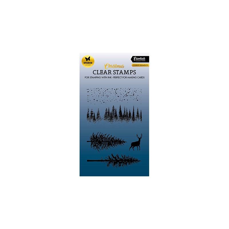 Studio Light Tampons clear Essentials FOREST ELEMENTS Le scrap de
