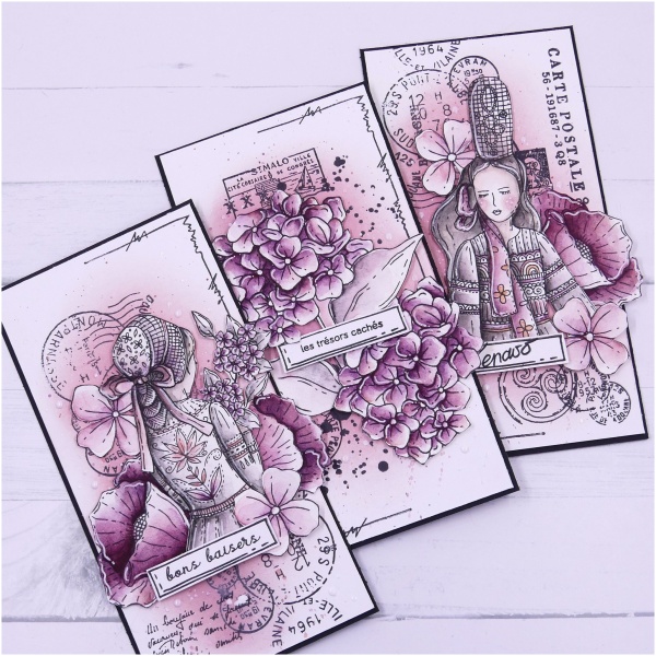 Chou & Flowers - Tampon clear FOND TIMBRE - SOUVENIRS D'ÉTÉ – Image 4