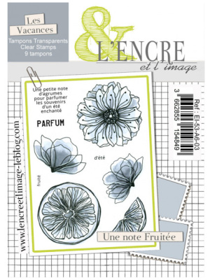L’Encre et l’Image – Tampons Clear UNE NOTE FRUITÉE