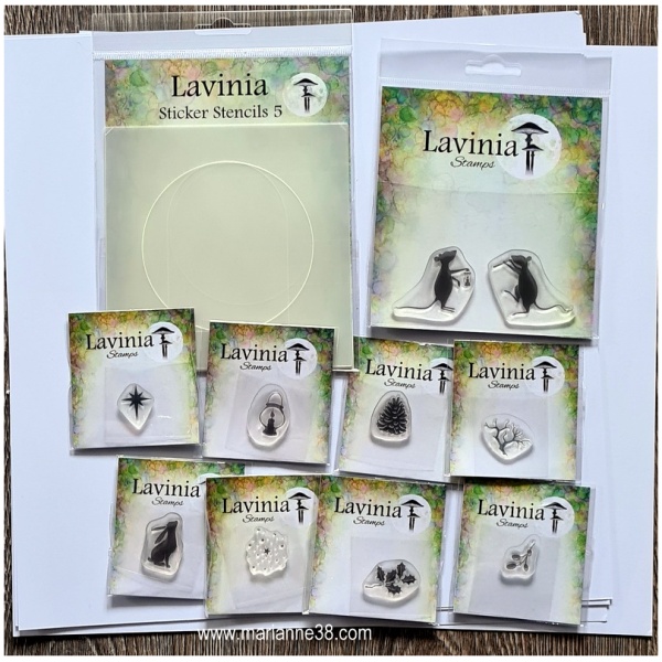 Kit et Atelier en ligne CARTES DE VOEUX FÉERIQUES LAVINIA – Image 3