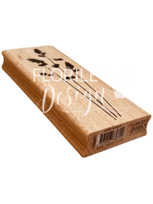 Florilèges Design – Tampon Bois CARNET NATURE – HERBES SAUVAGES