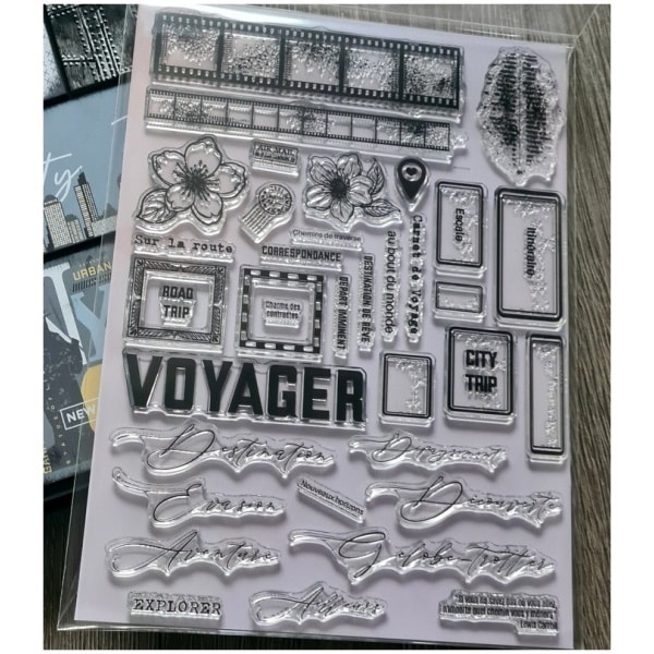 Le Scrap de Marianne - Tampons Clear VOYAGE – Image 2