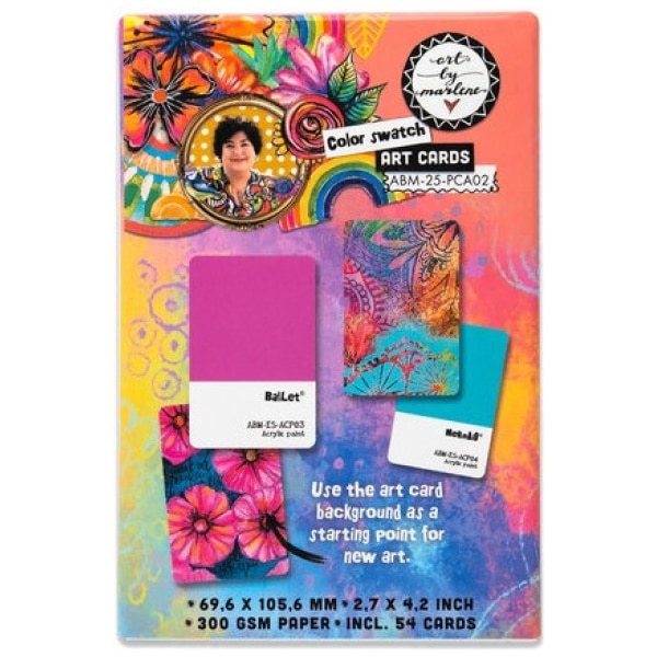 Studio light - Art by Marlene - Set de cartes Color Swatch Art Cards