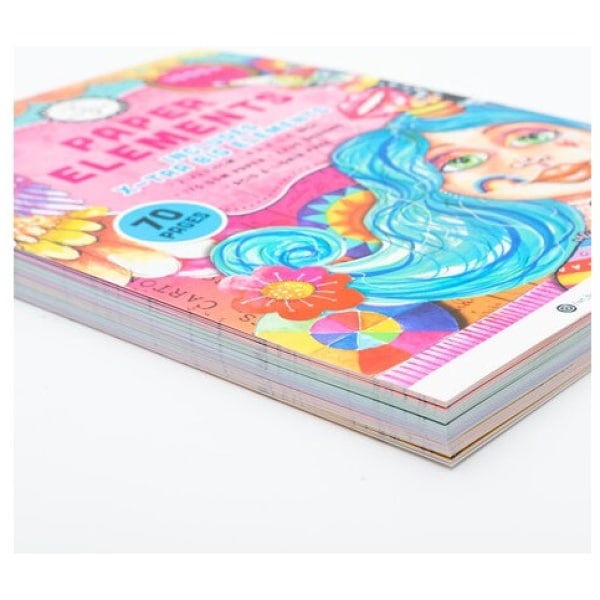Studio Light - Art By Marlene - Bloc de papiers A4 70 pages Die-cuts PAPER ELEMENTS - ABM-25-DCPP275 – Image 6