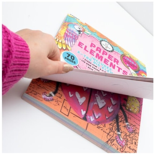 Studio Light - Art By Marlene - Bloc de papiers A4 70 pages Die-cuts PAPER ELEMENTS - ABM-25-DCPP275 – Image 5