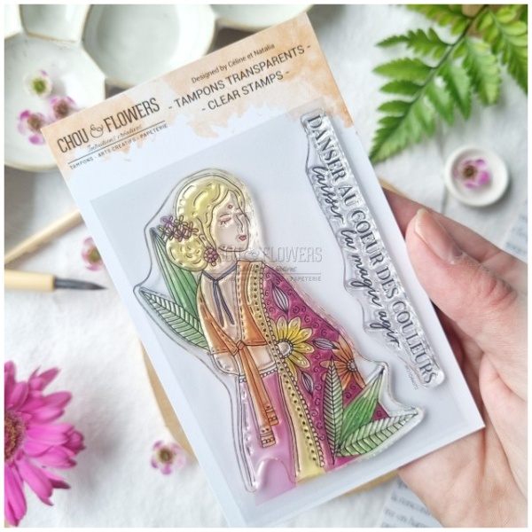 Chou & Flowers - Tampon Clear FILLE INDIENNE - VIBRATIONS