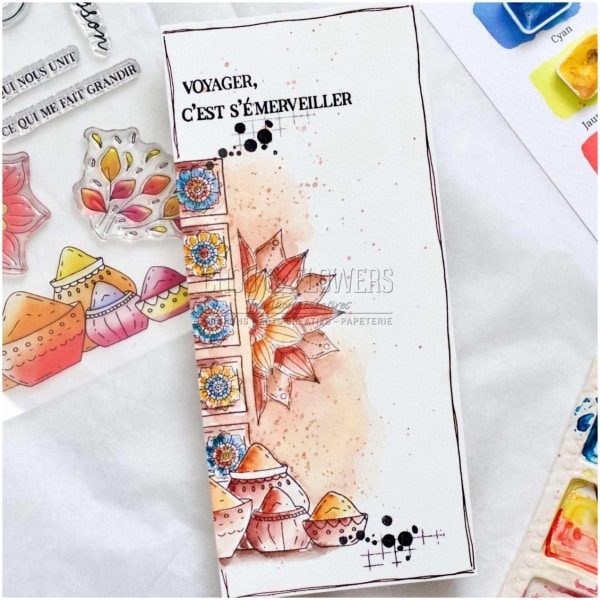 Chou & Flowers - Tampon clear SYMPHONIE - VIBRATIONS – Image 2