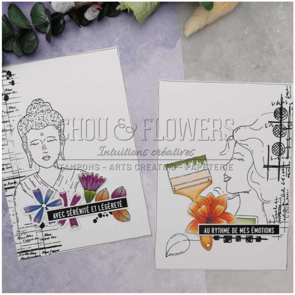 CHOU & FLOWERS - Die-cuts ARTISTE - VIBRATIONS – Image 5