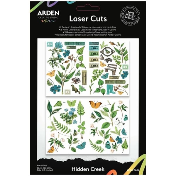 Arden Creative Studio - Laser Cuts - Katie Pertiet Designs - Collection HIDDEN CREEK