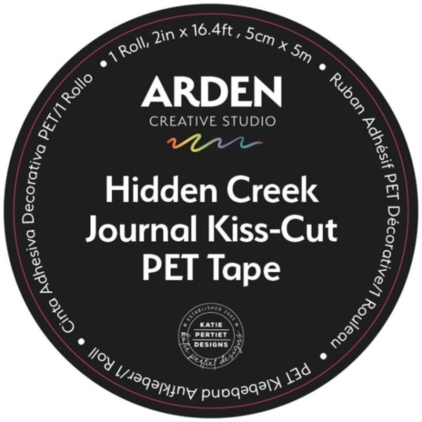 Arden Creative Studio - Ruban adhésif transparent HIDDEN CREEK Journal Kiss-Cut PET Tape ACSCT0002 – Image 2