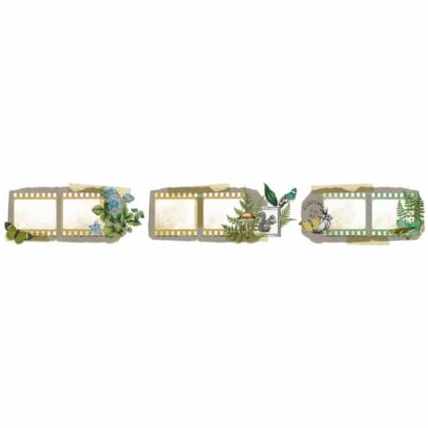 Arden Creative Studio - Ruban adhésif transparent HIDDEN CREEK Journal Kiss-Cut PET Tape ACSCT0001