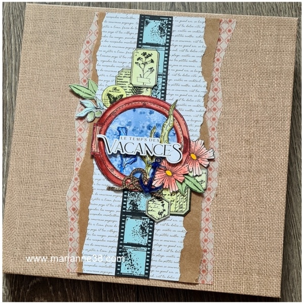 Kit et Atelier en ligne MAXI ALBUM LE TEMPS DES VACANCES