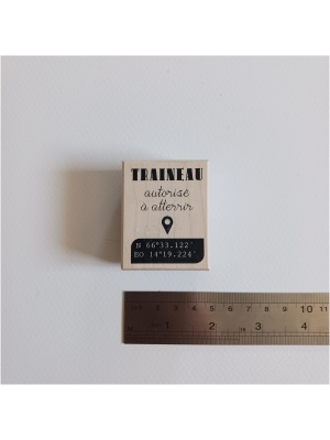 Seconde main – Tampon TRAINEAU AUTORISÉ