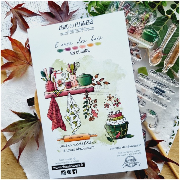 Chou & Flowers - Tampons Clear EN CUISINE - L'ORÉE DES BOIS – Image 2