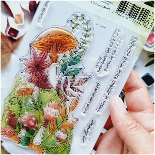 Chou & Flowers - Tampons clear MUSHROOMS - L'ORÉE DES BOIS – Image 2