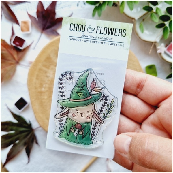 Chou & Flowers - Tampon clear DOUDOU DES BOIS - L'ORÉE DES BOIS – Image 2