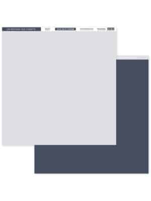 Florilèges Design – Papier uni DUO BLEU DENIM
